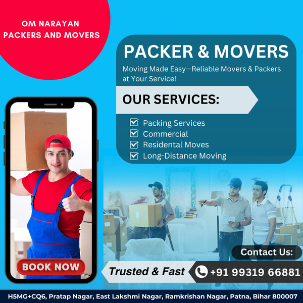 Cover photo of Om Narayan Packers and Movers